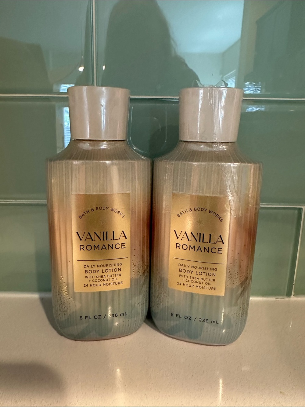 Bath & Body Works Vanilla Romance Body Lotion Duo